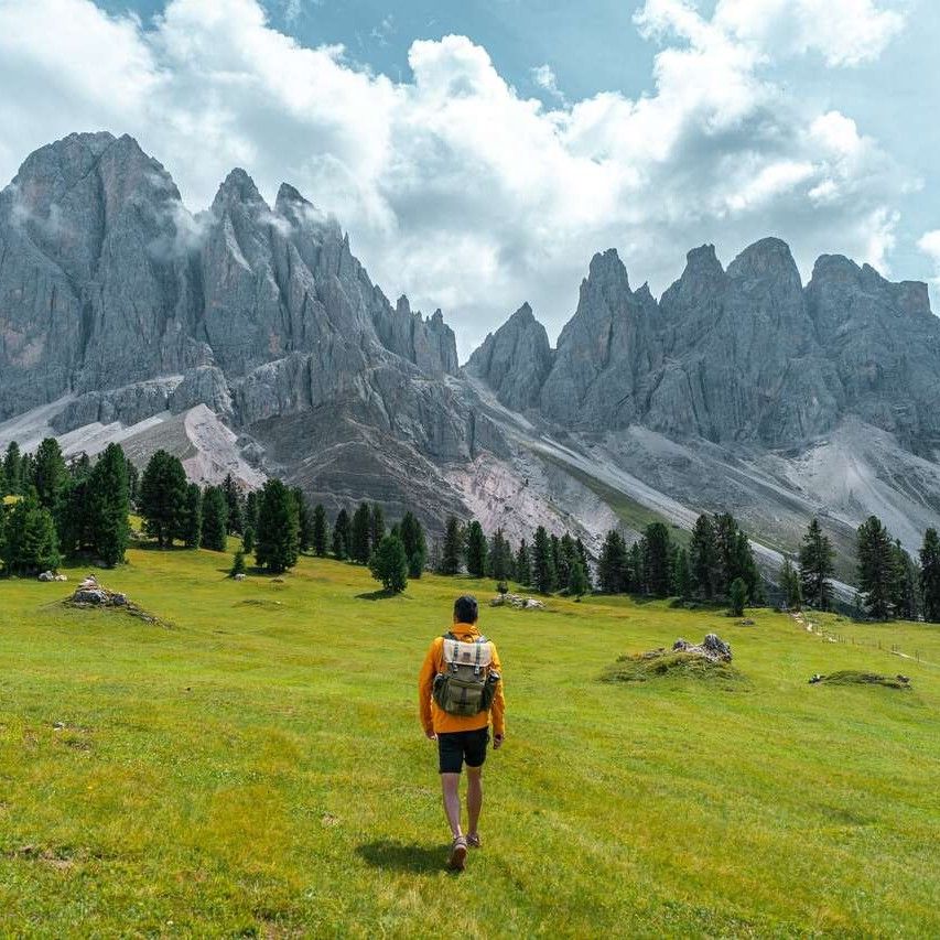 Dolomites trekking